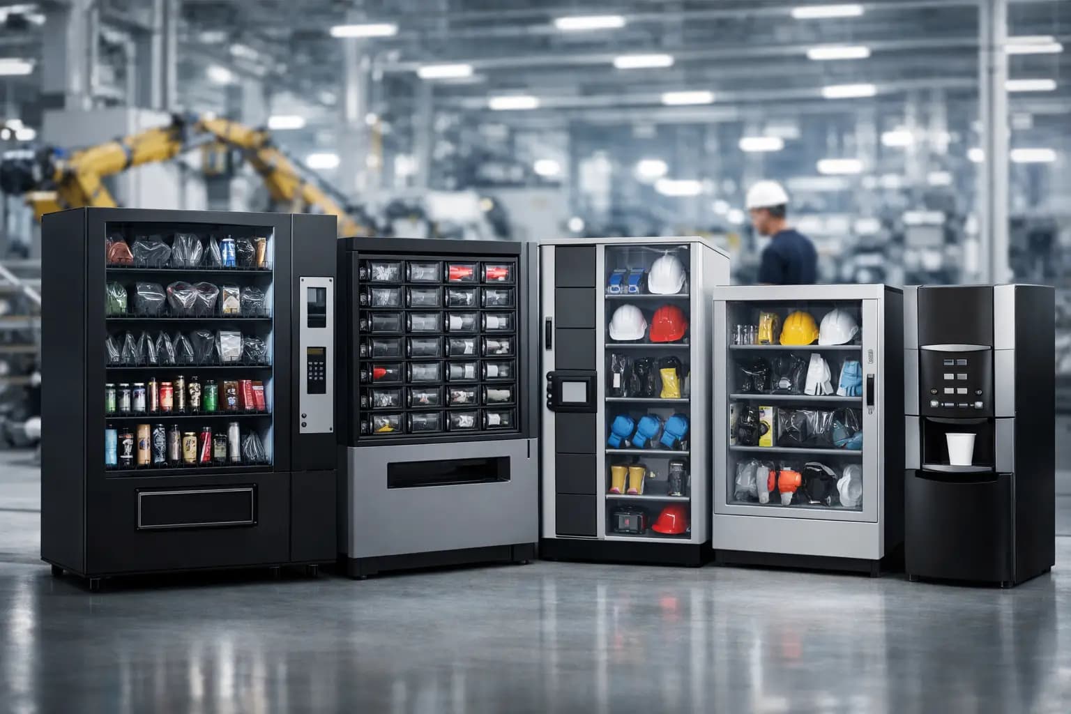 Die besten Automatenlösungen für die Industrie
