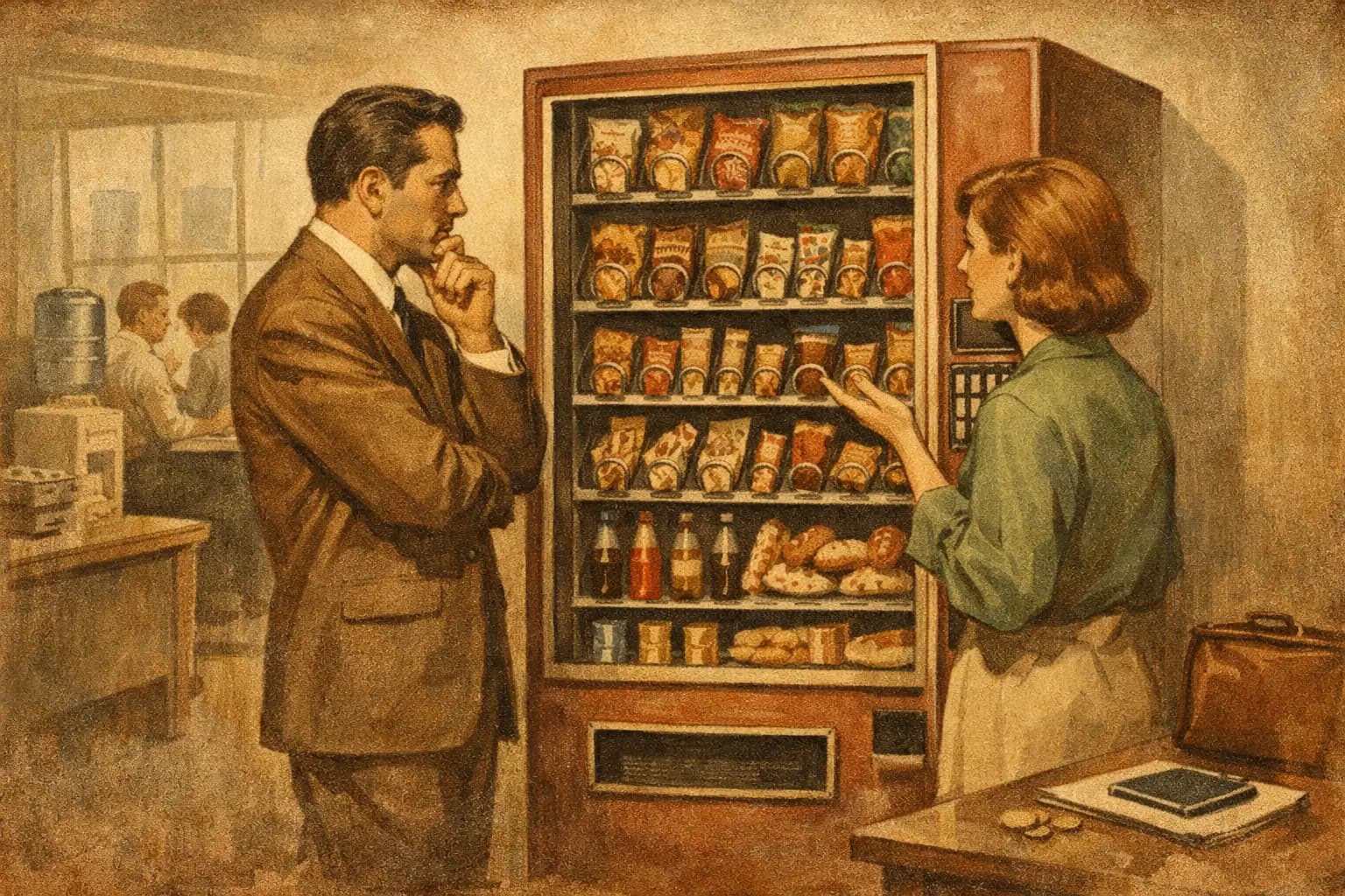 Snackautomat für Firma kostenlos - lohnt sich das?