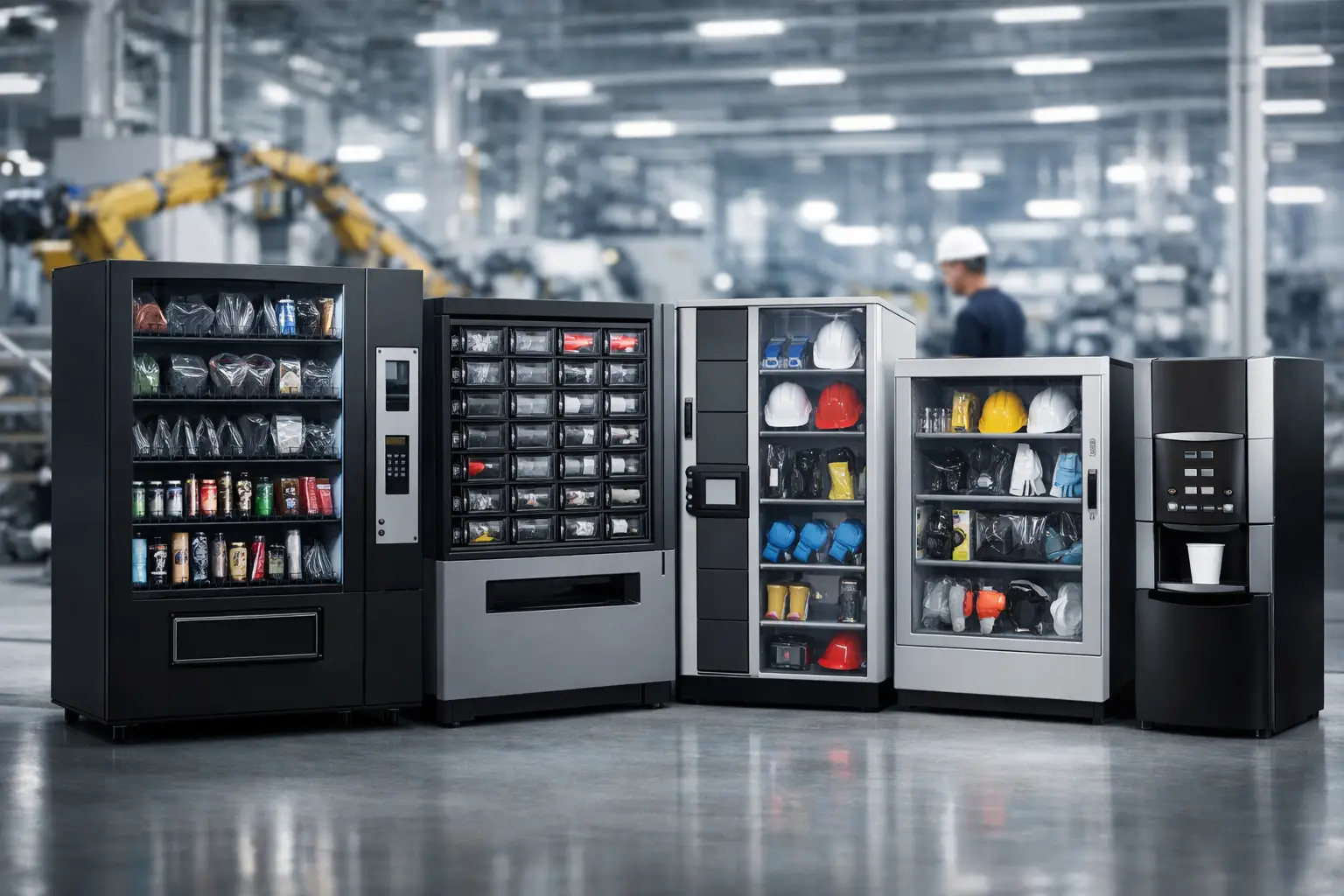 Die besten Automatenlösungen für die Industrie