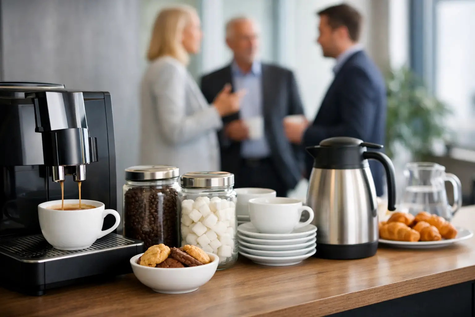 Kaffeeversorgung für Besucher organisieren