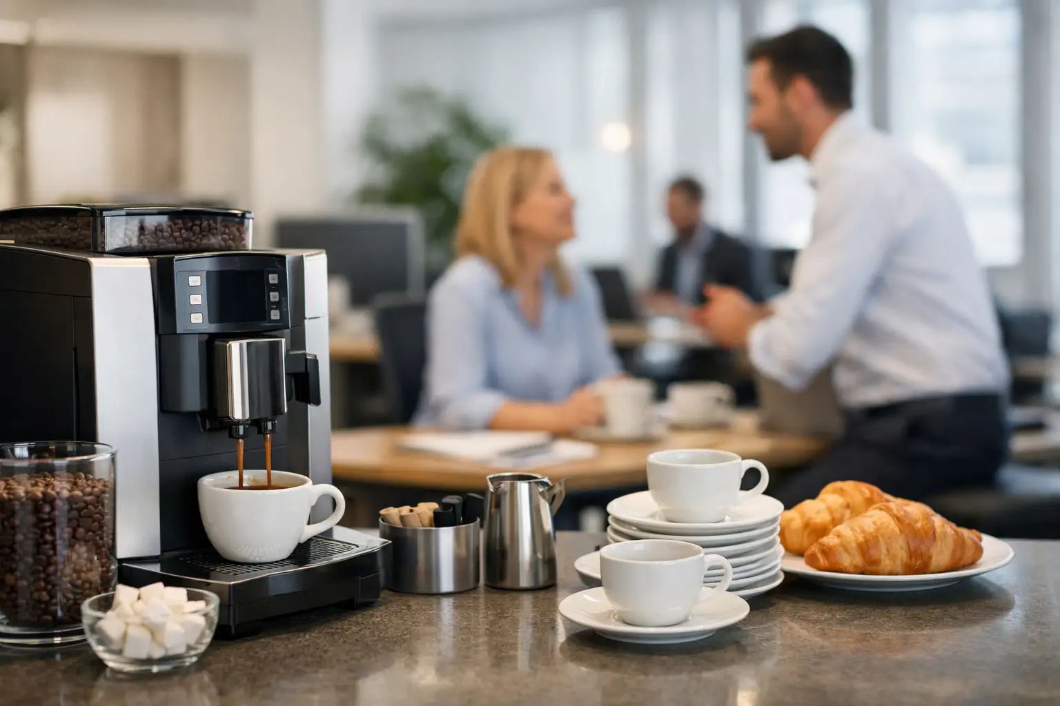 Kaffeeversorgung im Büro einrichten ohne Aufwand