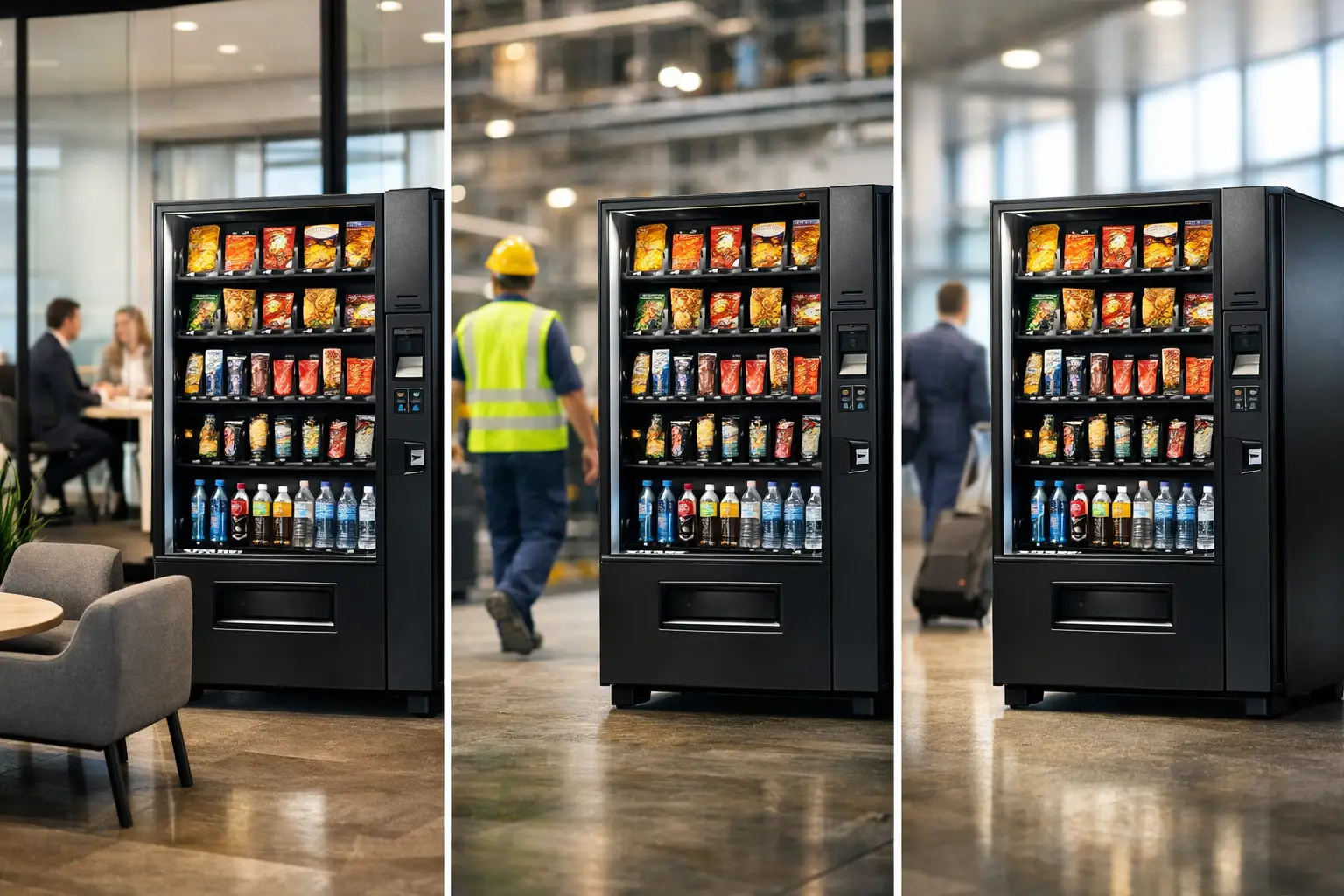 Welcher Standort für Snackautomat passt?