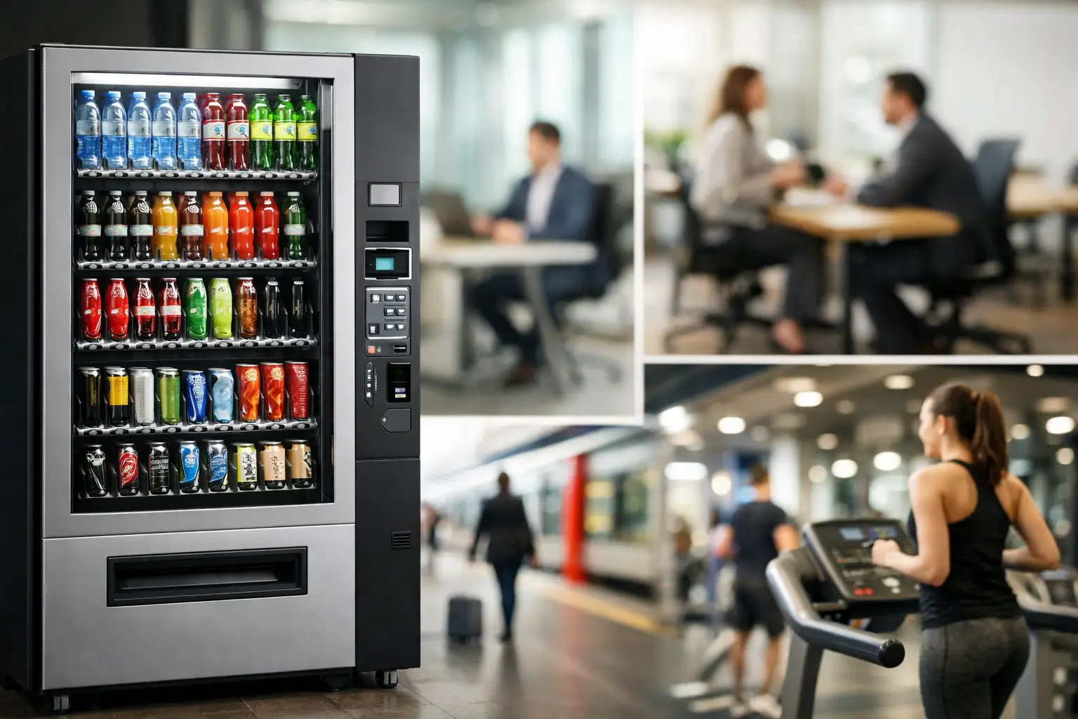 Welche Standorte brauchen Getränkeautomaten?