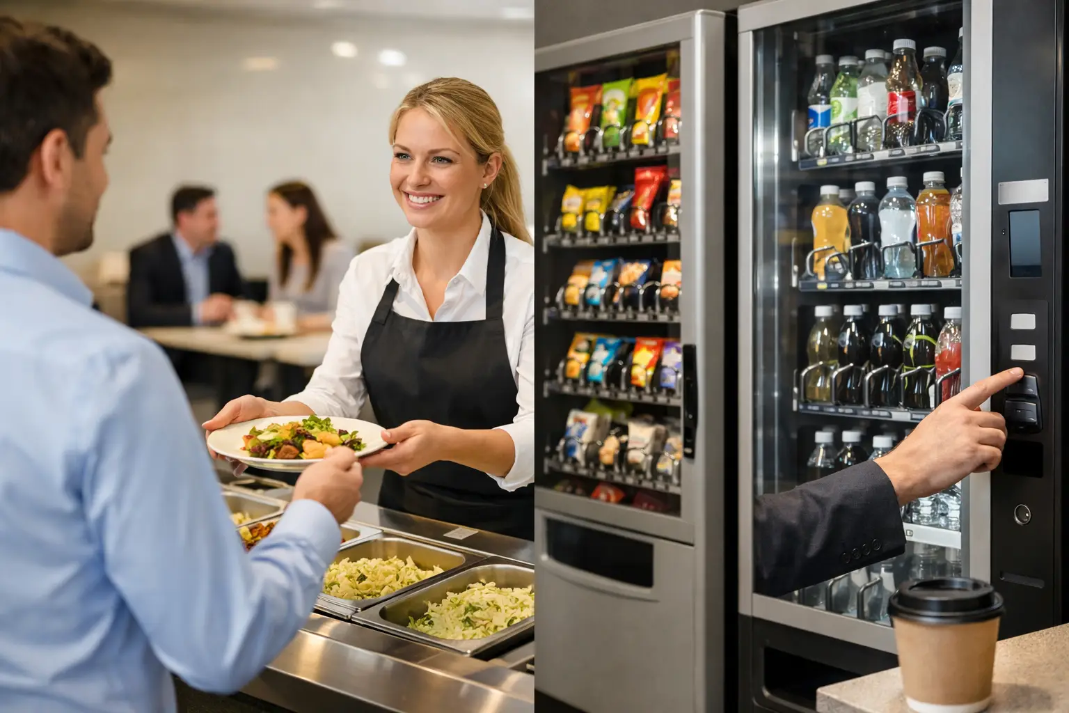 Kantinenservice Vendingautomat Vergleich: Was passt?