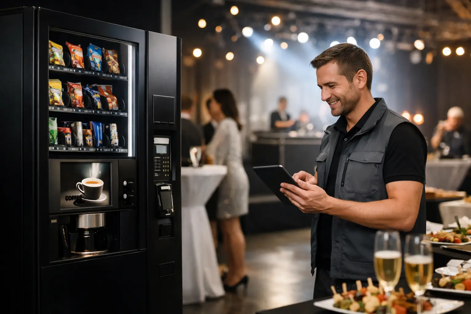 Automatenservice für Eventlocations im Check