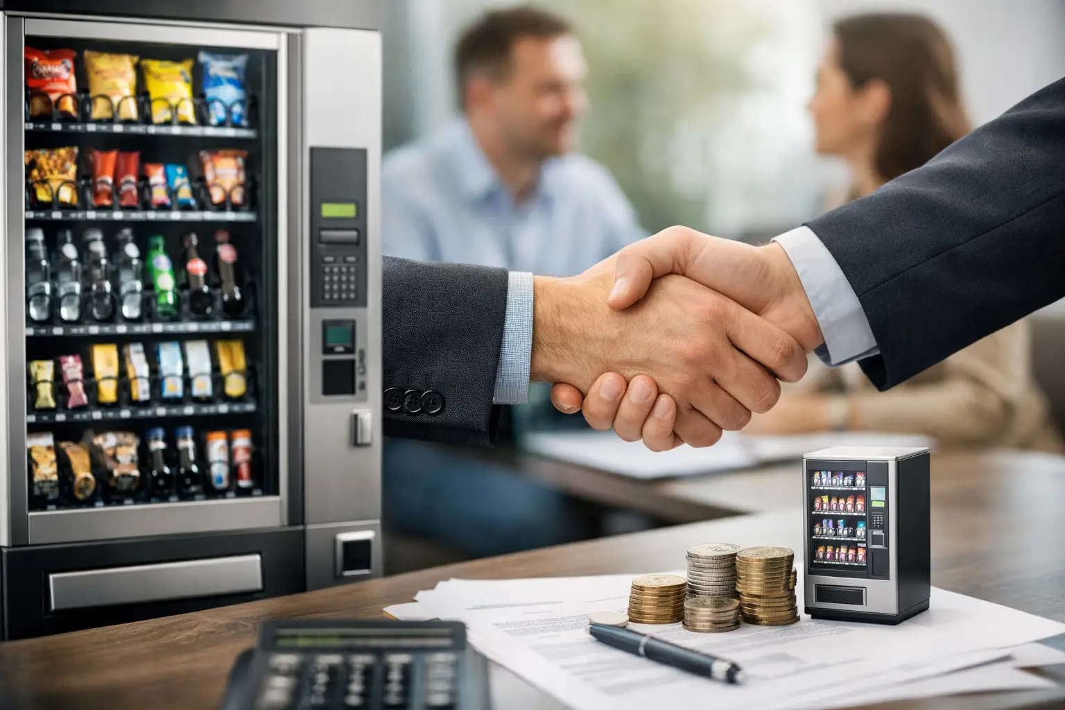 Automat ohne Investitionskosten - lohnt sich?