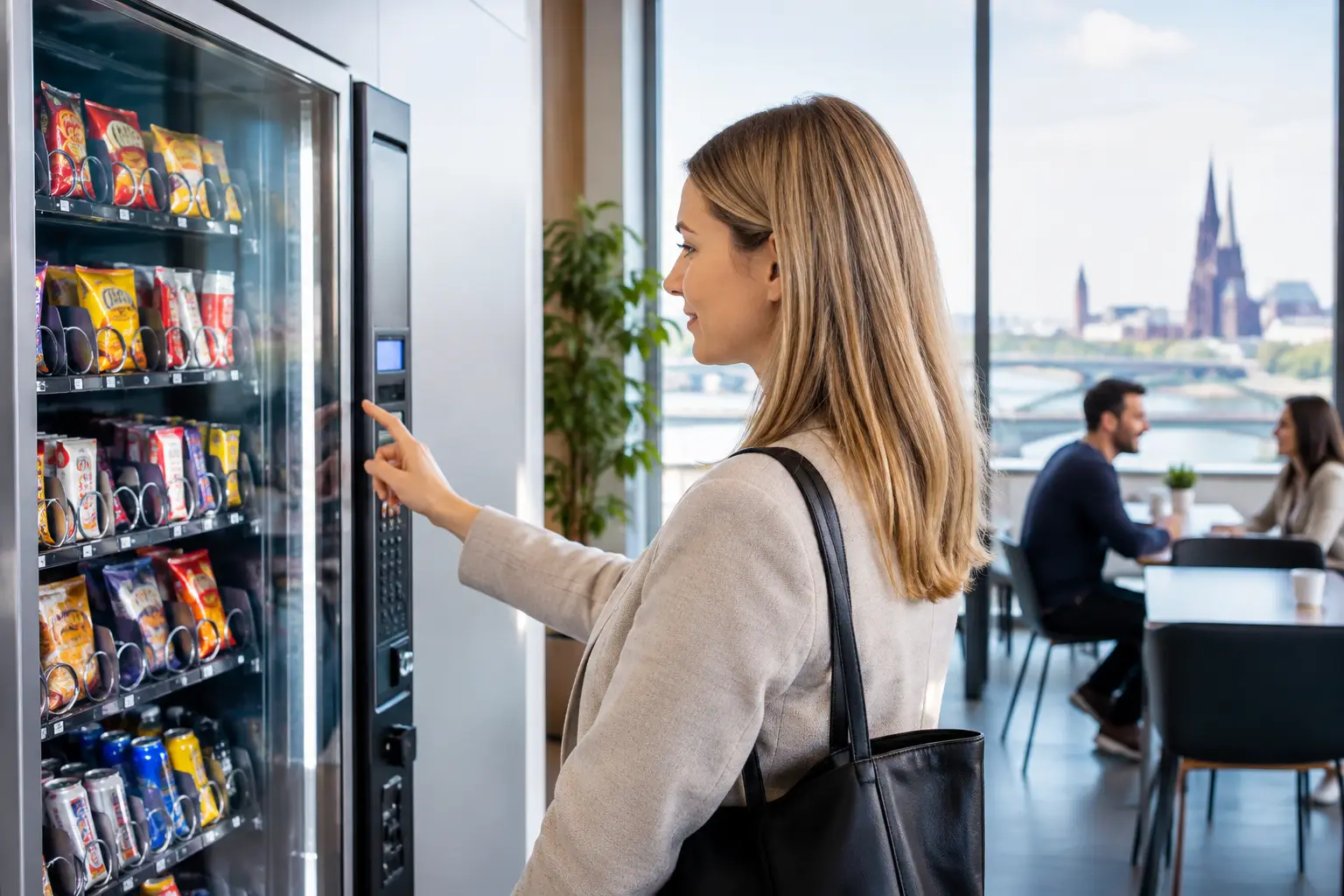 Snackautomaten für Mülheimer Betriebsstandorte