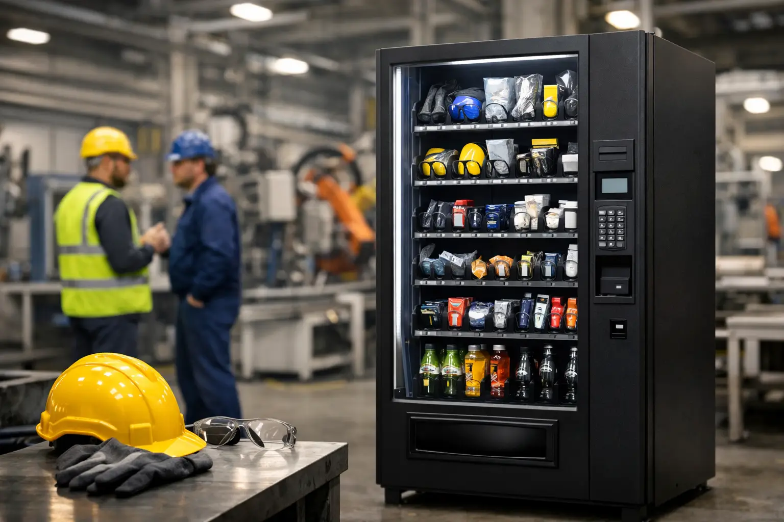 Factory Vending Machine Example aus der Praxis