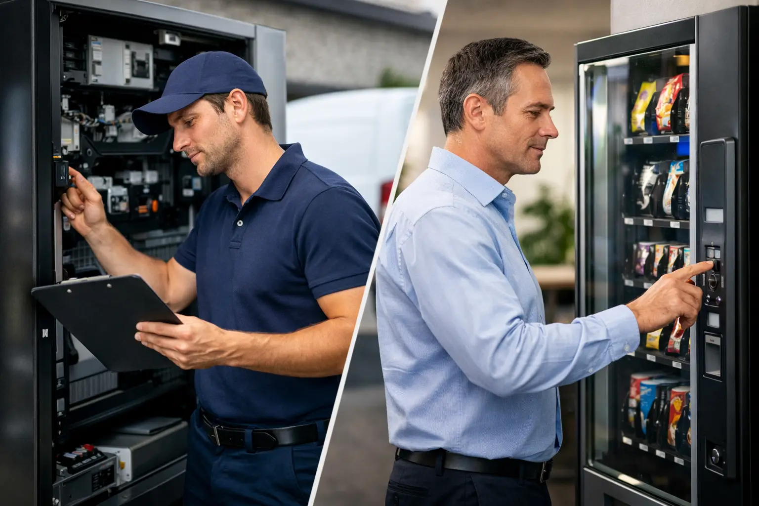 Vending Service vs Eigenbetrieb: Was lohnt sich?