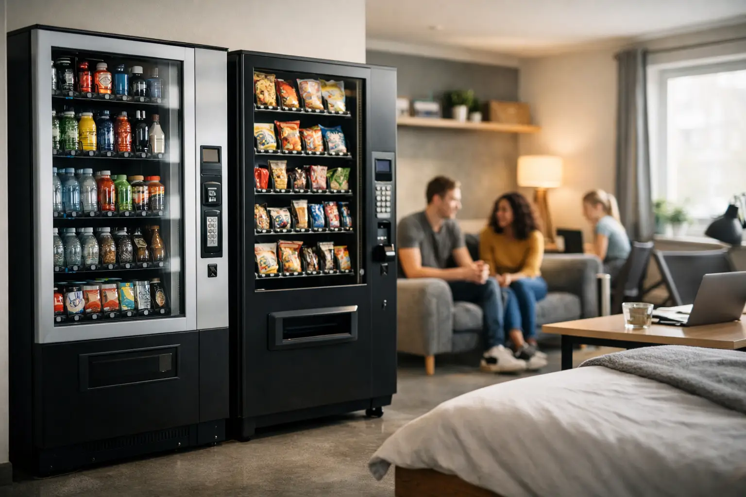 Wann sich Vollservice Automaten für Wohnheime lohnen