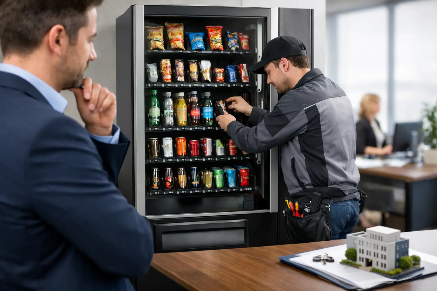 Automat aufstellen lassen Firma - lohnt sich das?