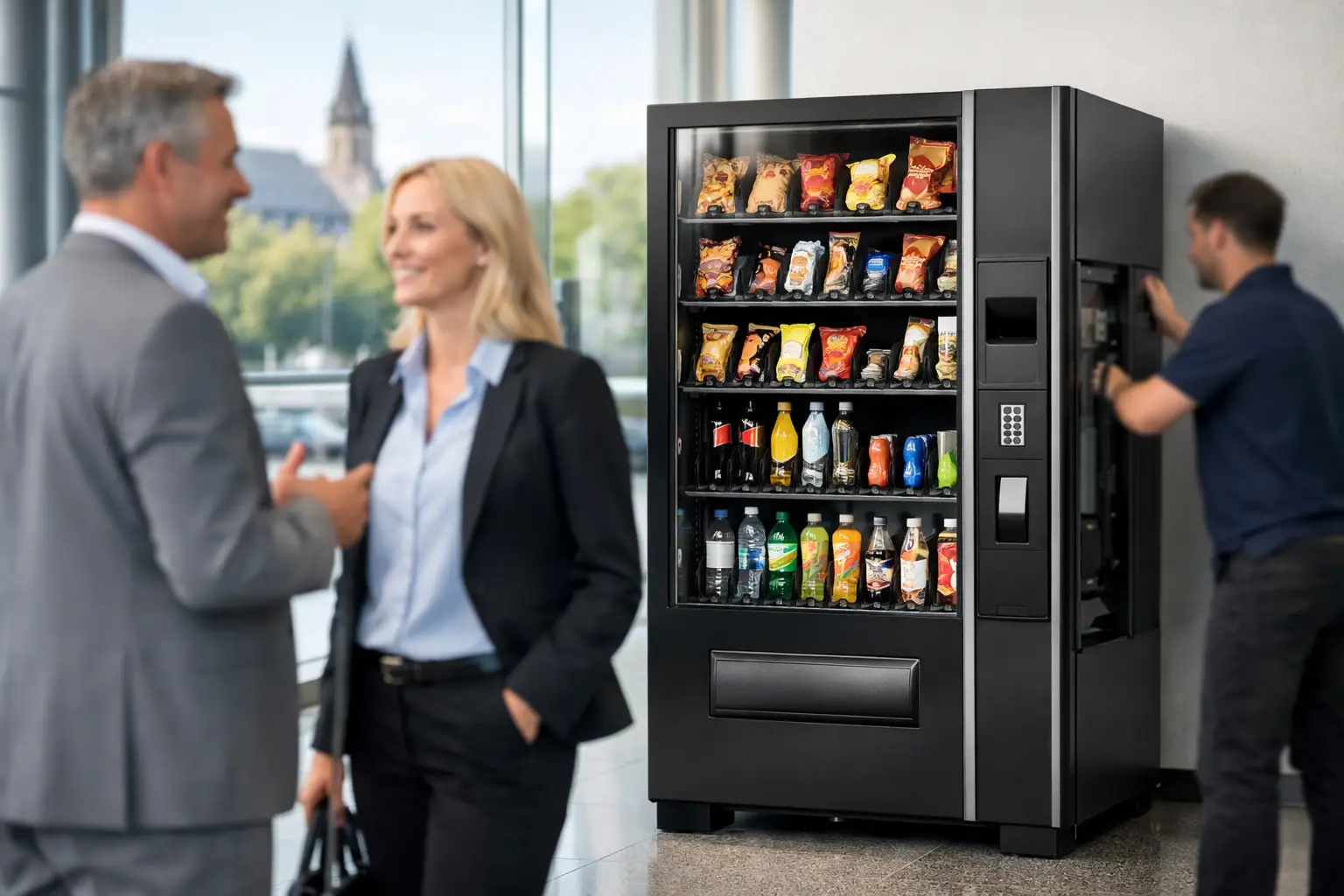 Snackautomaten in Moers aufstellen lassen