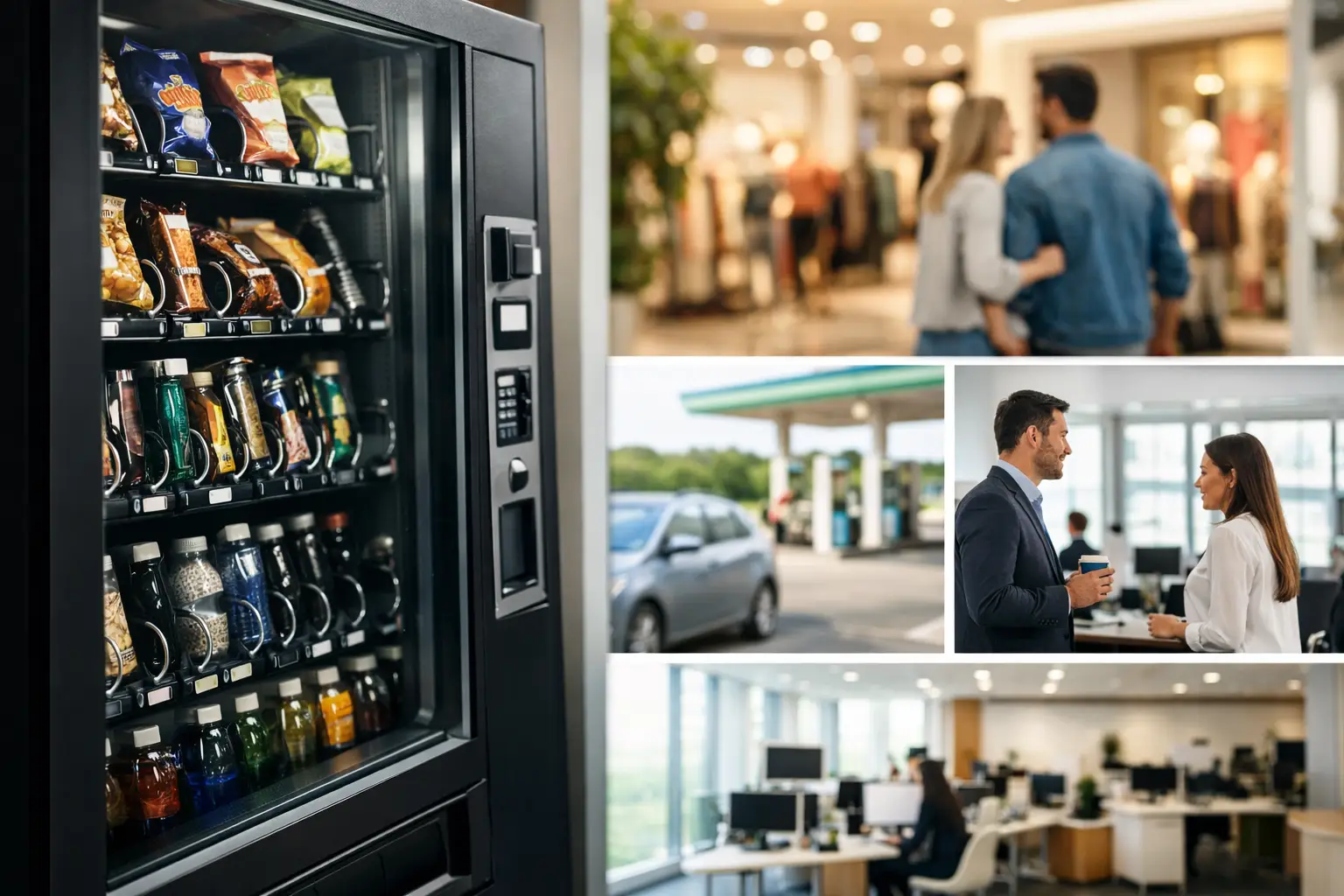 Welche Standorte eignen sich für Automaten?