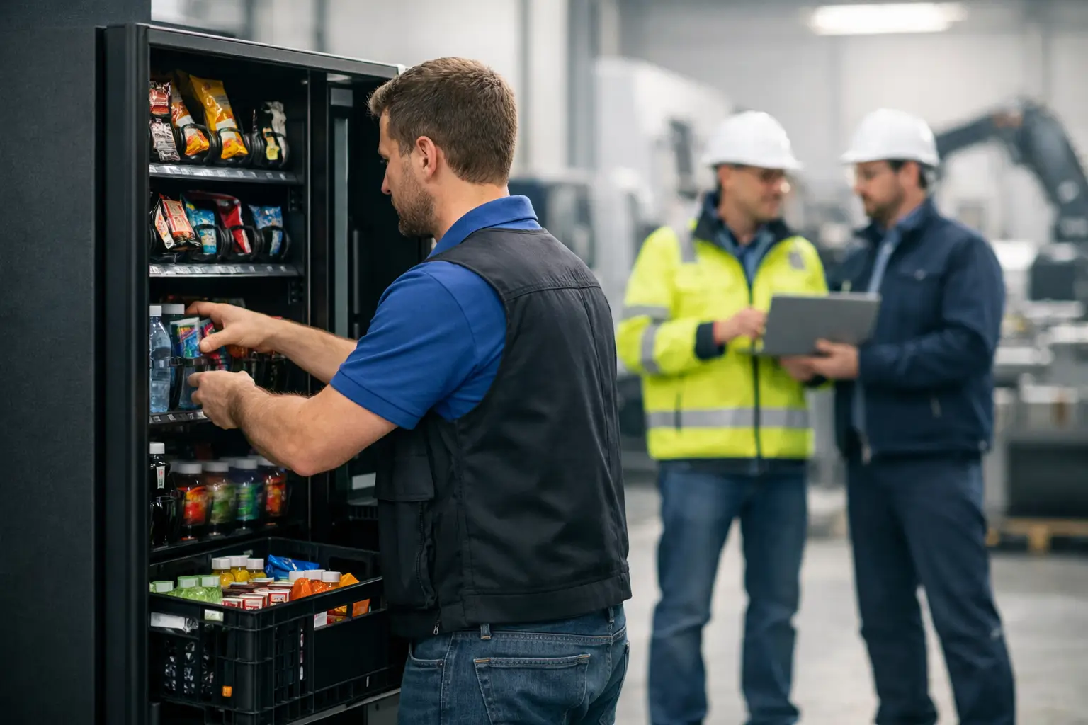 Automatenservice für Industrieunternehmen erklärt